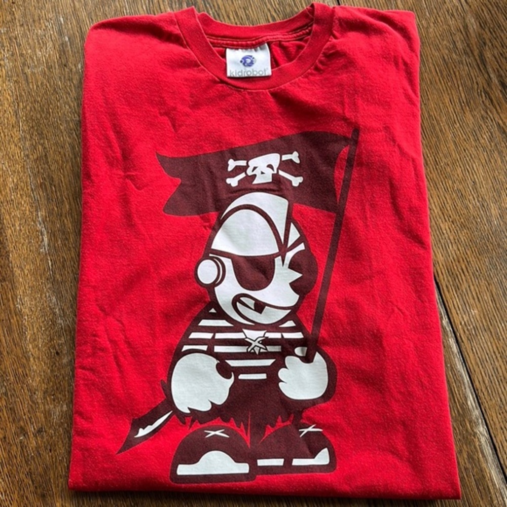 Kidrobot pirate shirt